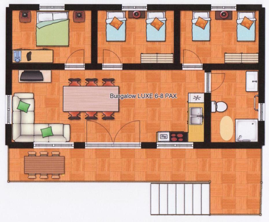 Bungalows Nou Camping La Guingueta D'Aneu Cameră foto